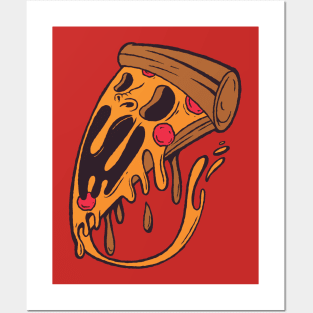 Horror Slice of Pizza Posters and Art